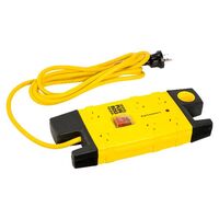 HPM Plug Boss Heavy Duty 6 Outlet 700J Surge Protection Powerboard