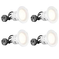 HPM DLI 5W 515lm LED Cool White Dimmable Downlight with Integrated Driver 70mm White - Pack of 4