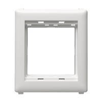 Excel Life 2 Module Panel Mount Adaptor Gloss White