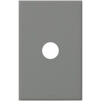 Excel Life Switch Coverplate 1 Gang Urban Grey
