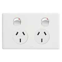 Excel Life 10A Horizontal Double Powerpoint Gloss White