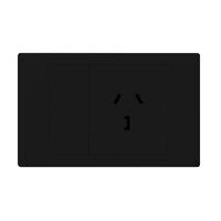 Excel Life 32A Unswitched Horizontal Single Powerpoint Black