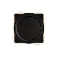 Excel Life - Switch mechanism push button secondary 240V a.c. Matt Black