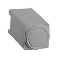 Excel Life - Switch mechanism push button 50mA 12V d.c. urban grey