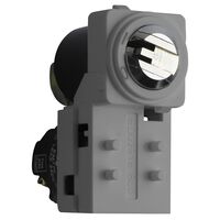 Excel Life - Switch mechanism Keylock 1 gang 20A 240V a.c. ON removable only urban grey