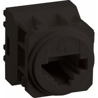 Excel Life - Phone socket/mechanism Cat3 black