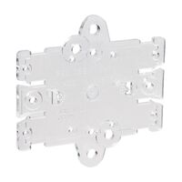 HPM 33 Series 10A Plug Base Snap-on Base Plate Clear