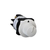 HPM 15A 4 Positions 270° Rotary Switch White