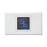 Excel - Special application device illuminated sign blue neon white