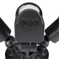 HPM Jenta 16W 1600lm LED Twin Floodlight with Auto Sensor Only