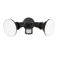 HPM Jenta 16W 1600lm LED Twin Floodlight with Auto Sensor Only