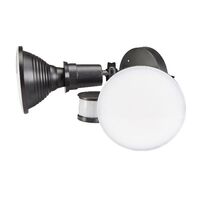 HPM Jenta 16W 1600lm LED Twin Floodlight with Auto Sensor Only