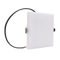 HPM Lenka 12W LED Warm White Square Frameless Dimmable Panel Light Kit