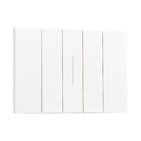 Bticino Living Now 10A 1 Gang Switch White