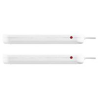 HPM Standard 4 Outlet Powerboard White - Twin Pack