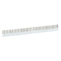 Starfix - ferrule with insulating flange single - supplied in strips 0.5mm² 15mm long white pack of 480