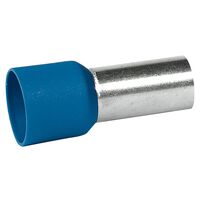 Starfix - ferrule with insulating flange single - individual (box packing) 50mm² 36mm long blue pack of 30