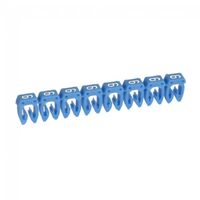 CAB3 - Markers for wiring 1.5 to 2.5 mm² numbers - colour code 1.5-2.5mm² blue number 6 pack of 1200