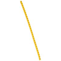 CAB3 - Markers for wiring 1.5 to 2.5mm² black symbols on yellow background 1.5-2.5mm² symbol DC pack of 300