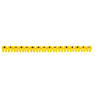 CAB3 - Markers for wiring 4 to 6mm² black symbols on yellow background 4-6mm² symbol + pack of 300