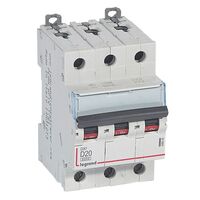 Miniature Circuit Breaker DX3 240V a.c - 3P D 20A 6KA