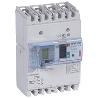 DPX³ 160 Thermal Magnetic MCCB with e.l.c.bs- Icu 36 kA - 400 V~ - 4 Phase - 80 A