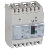 DPX³ 160 Thermal Magnetic MCCB - Icu 50 kA - 400 V~ - 4 Phase - 80 A