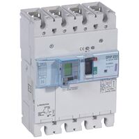 DPX³ 250 MCCB Electronic + Energy Metering + e.l.c.bs - Icu 50 kA - 4 Phase - 250 A