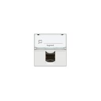 Arteor modular - RJ45 socket/mechanism UTP Cat6 8 contacts 2 module white