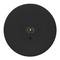 LED Satellite Corridor complete with flex & plug - black finish with lithium battery