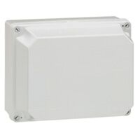 PLEXO - IP55 junction box plastic 220Hx170Wx140Dmm undrilled