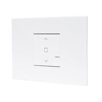 ARTEOR with NETATMO - Wireless Blind Switch - 1 Gang 2 Module - White