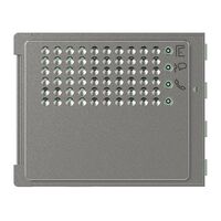 Bticino Sfera Robur Audio Speaker Module Front Cover Allmetal