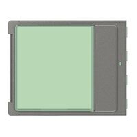 Bticino Sfera Robur Nameplate Front Cover Allstreet