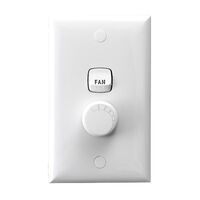 HPM Excel & Linea 300VA Vertical Fan Controller White