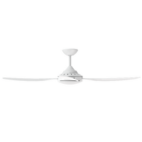HPM Serene 4 Blade DC Ceiling Fan 1320mm 52in White