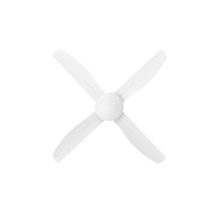 HPM Serene 4 Blade DC Ceiling Fan 1320mm 52in White