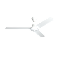 HPM Aluminium 4 Blade J-Hook Ceiling Fan 1220mm 48in White