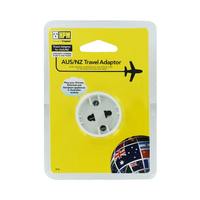 HPM 10A 2400W EUR/USA to AUS/NZ Travel Adapter White