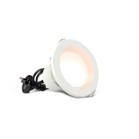 HPM Zyla LED 5W 606lm Tri-Colour Recessed Downlight 70mm White