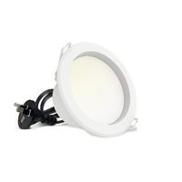 HPM Alina LED 7W 770lm Tri-Colour Recessed Downlight 90mm White 24 Pack