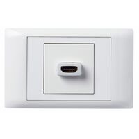 Excel Life - Common plate - Data, audio & video socket HDMI socket white