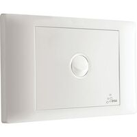 Excel Life - Common plate - Horizontal weatherproof IP66 rocker switch - Single Pole Double Throw 1 gang 16AX 240V a.c. white