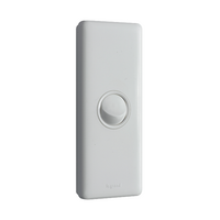Excel Life 16AX Architrave Switch 1 Gang Gloss White