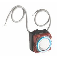 Excel Life - Rocker switch mechanism intermediate 2 way 16A 240V a.c. with LED white