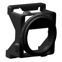 Excel Life - Phone TV, data and AV socket keystone adaptor for krone, Hubbel, Levtion, Siemens and Clipsal - Black