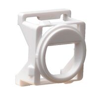 Excel Life LCS RJ45 Keystone Adaptor White