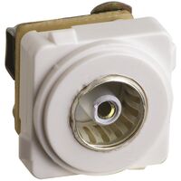 Excel Life - TV socket/mechanism PAL to saddle white