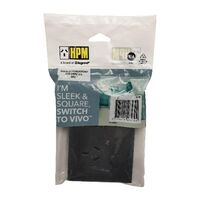 HPM VIVO 10A Horizontal Double Power Point Dark Grey
