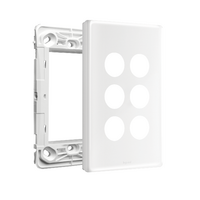 Excel Life Smart Grid & Plate for 3 Wireless Master Switch or Blind Switch White